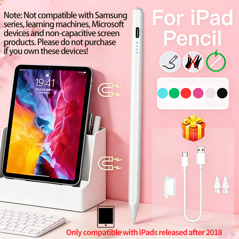 Ipad Pencil Stylus - Stylet exclusif 2026 pour iPad (modèles