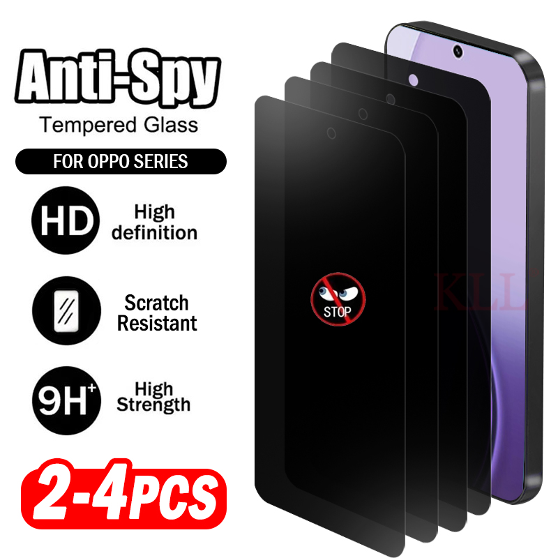 Oppo Reno 12 - 2-4 pièces verre trempé de protection