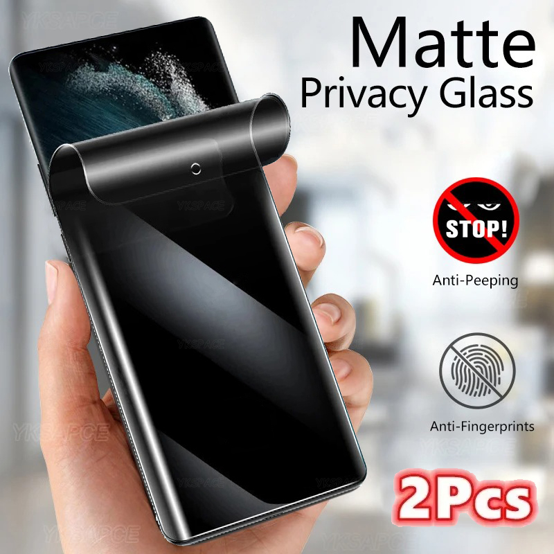 Oppo Reno 12 - Film Hydrogel souple mat + confidentialité,