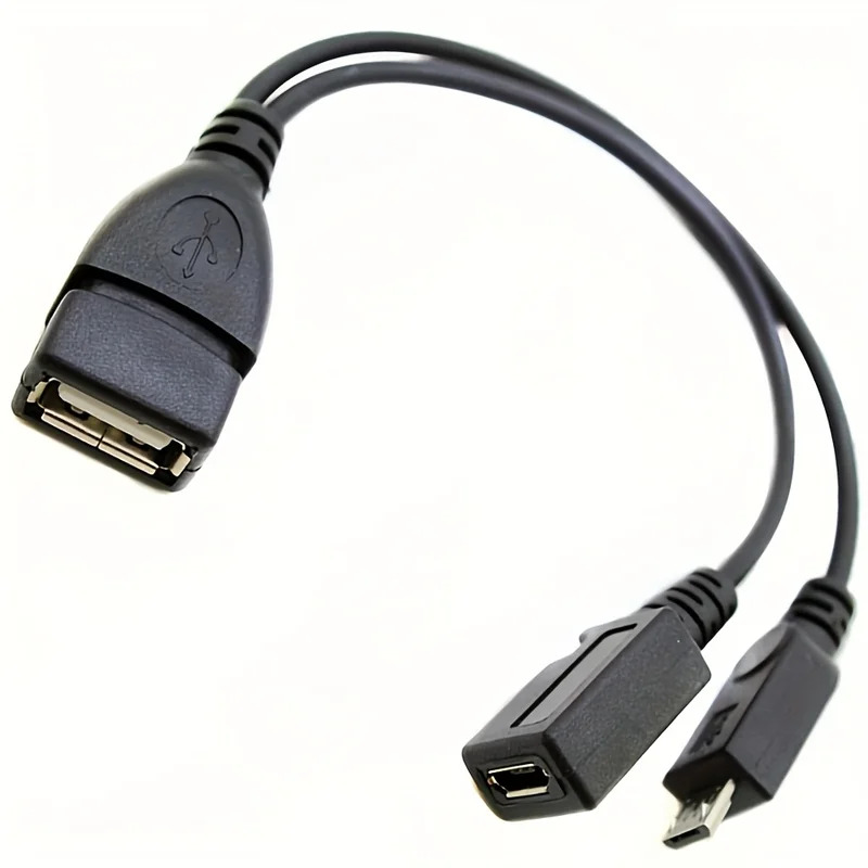 Tablet Tech Accessories - Adaptateur répartiteur OTG USB vers Micro
