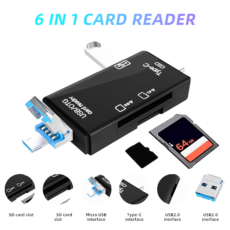 Tablet Reading Accessories - Lecteur de carte USB Type C