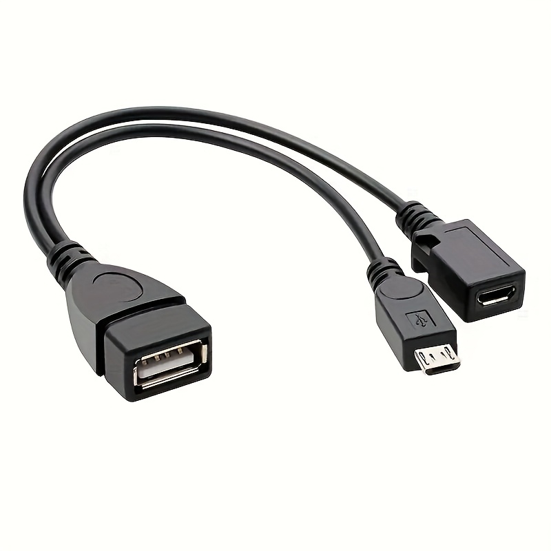 Tablet Tech Accessories - Adaptateur répartiteur OTG USB vers Micro