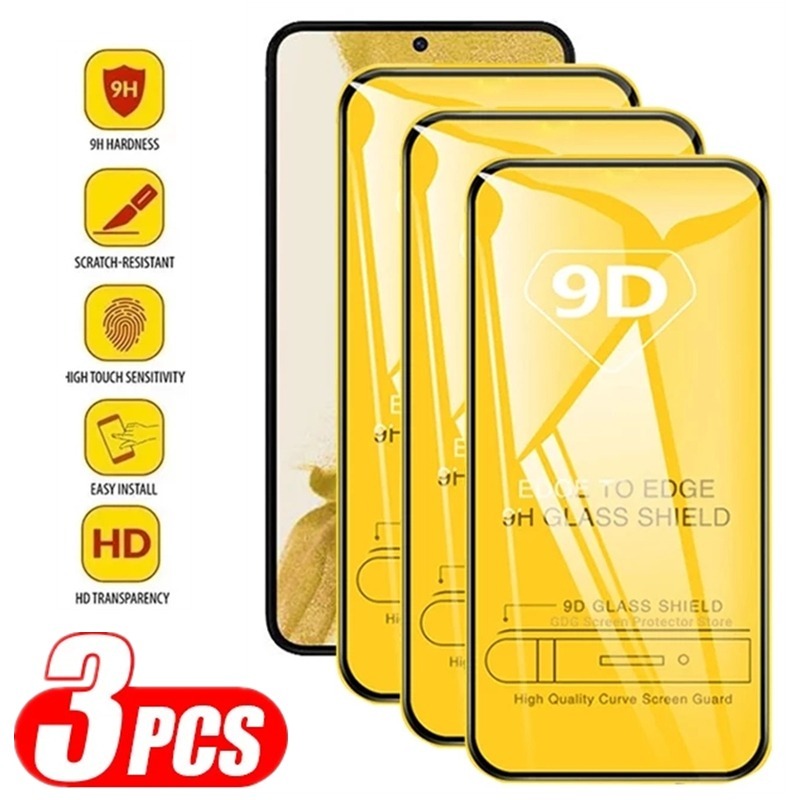 Realme Gt 6 - Protecteur d'écran 9D à couverture complète,