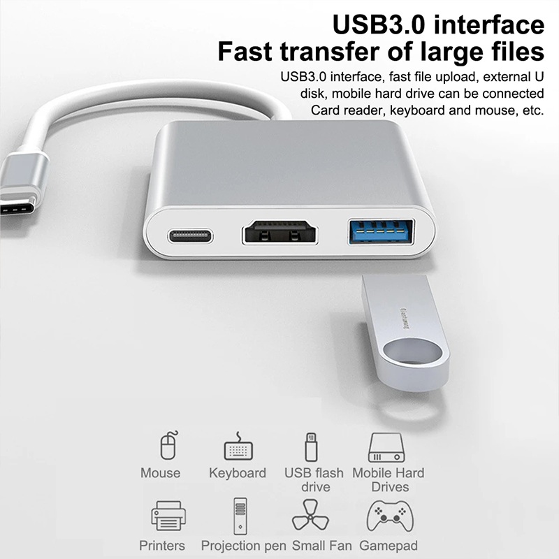 Hub USB Type C 3 en 1 vers HDM - Samsung Tablet With Accessories avis et prix