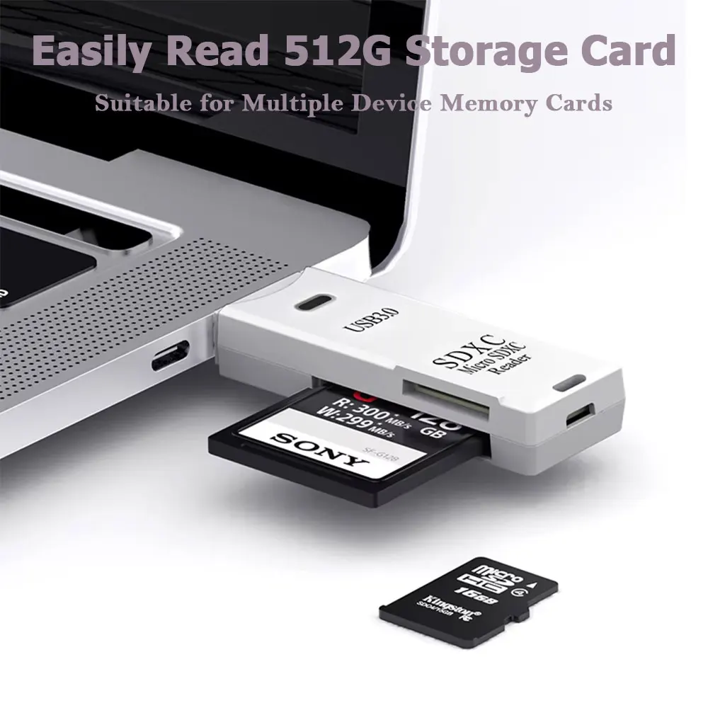 Lecteur de carte 2 en 1 USB 3. - Tablet Reading Accessories avis et prix